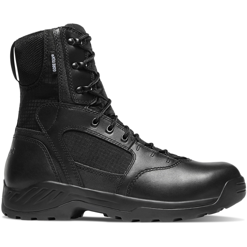 Black Men's Danner Kinetic Tactical Boots | XJMWQOL-38