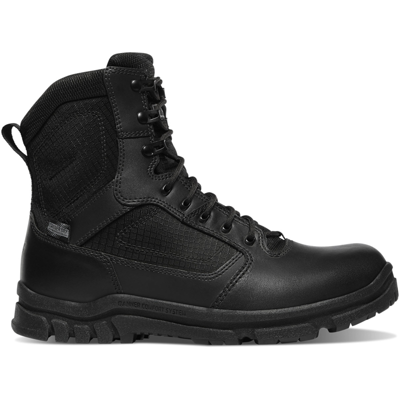 Black Men's Danner Lookout Tactical Boots | LCTBMHY-81