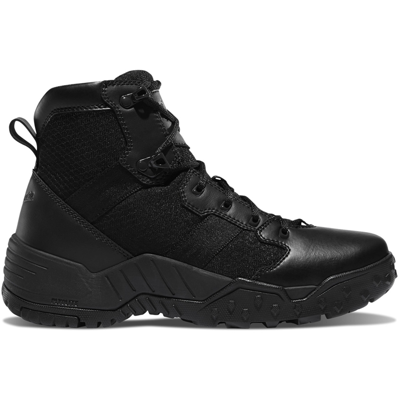 Black Men's Danner Scorch Side-Zip Tactical Boots | EMGQSRO-78