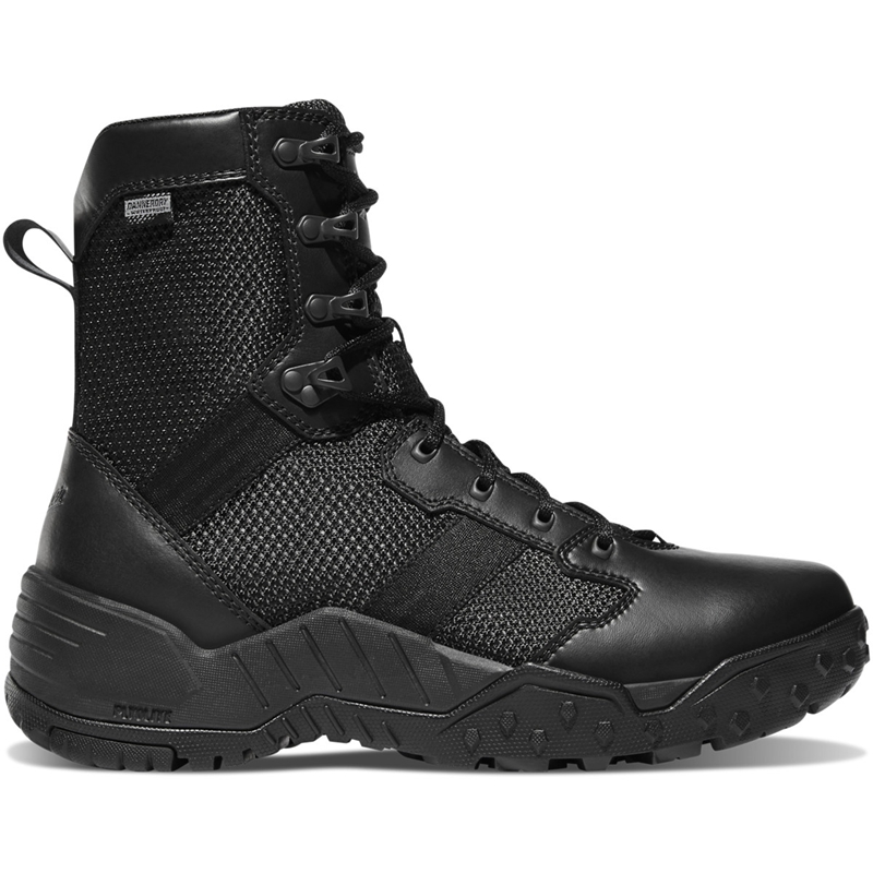 Black Men's Danner Scorch Side-Zip Tactical Boots | HXFCEWV-43