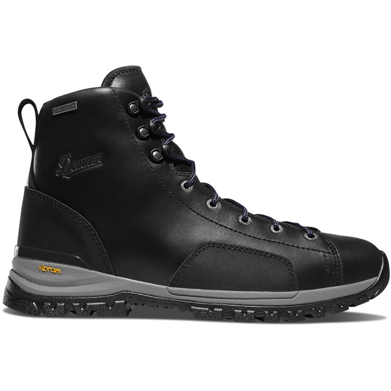 Black Men's Danner Stronghold Work Boots | SWKOITP-92