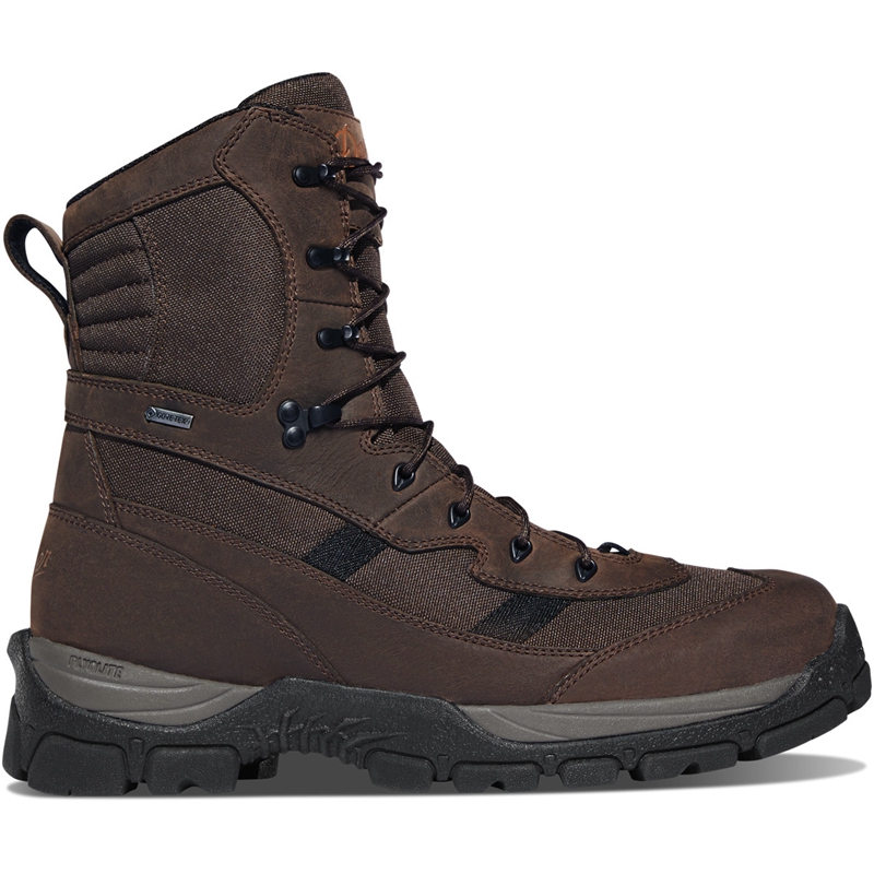 Brown Men's Danner Alsea Hunting Boots | ONWZBSM-27