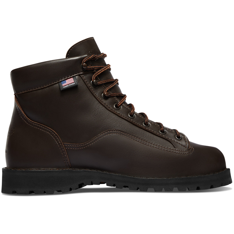 Brown Men's Danner Explorer Hiking Boots | CITAXGN-31