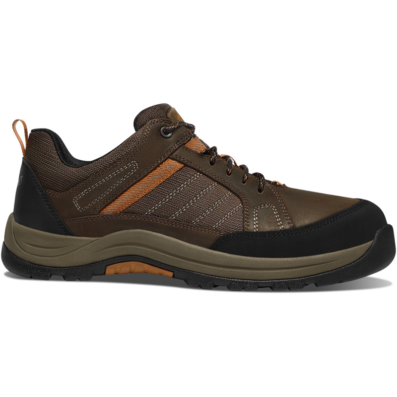 Brown Men's Danner Riverside Work Boots | YFKCGEO-28