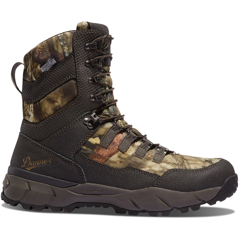 Brown Men's Danner Vital Hunting Boots | AOWZJBV-19