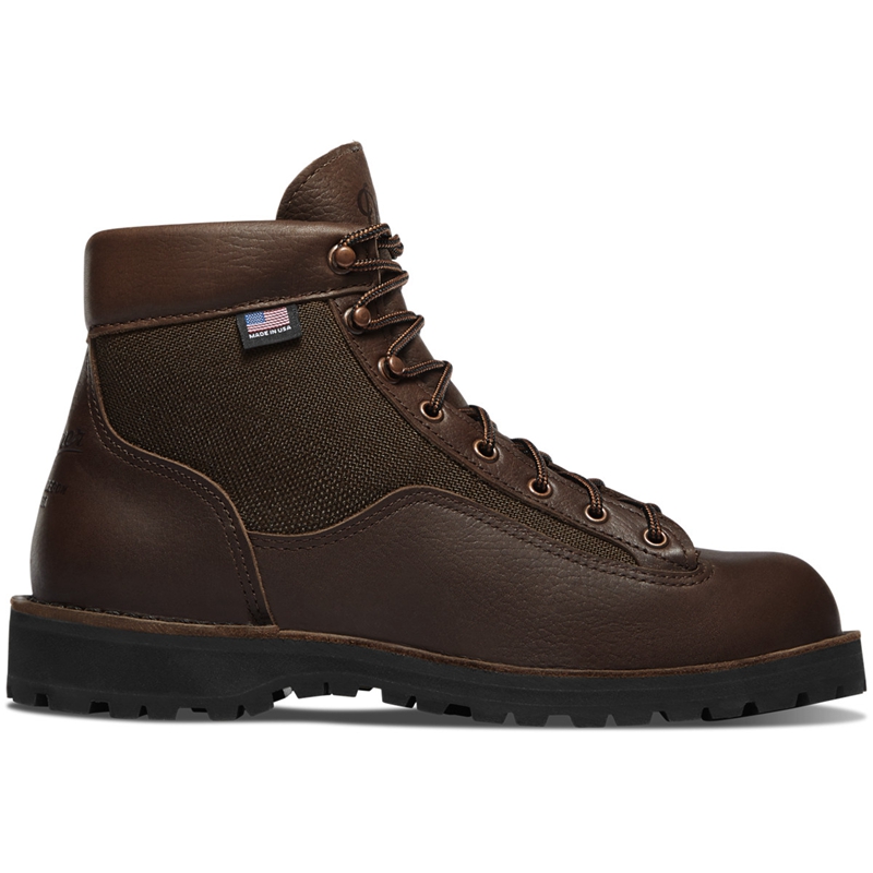 Chocolate Men's Danner Danner Light II Hiking Boots | BOASFIG-51