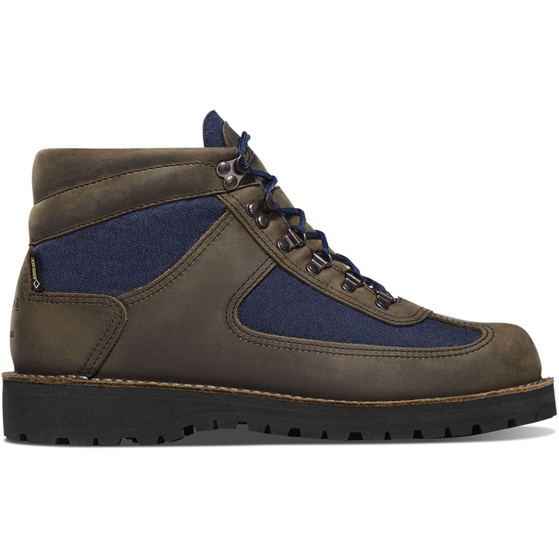 Grey Men's Danner Feather Light Work Boots | ZJUVGDE-98