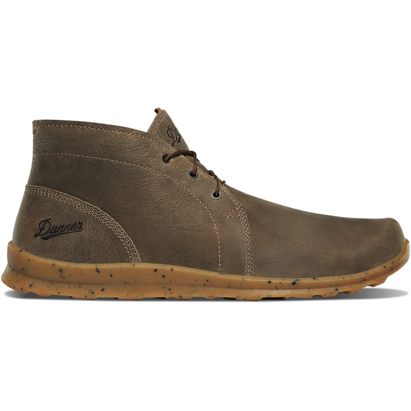 Grey Men's Danner Forest Chukka Hiking Boots | CPXGJIU-73