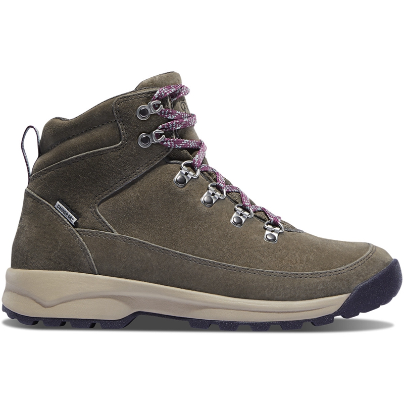 Grey Women's Danner Adrika Hiking Boots | EKFARDM-51