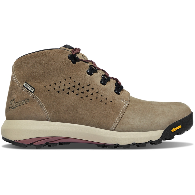 Grey Women's Danner Inquire Chukka Hiking Boots | FUCOZKD-65