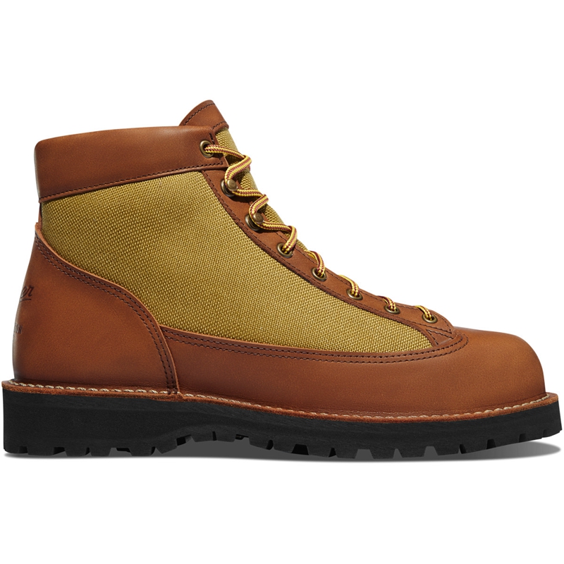 Khaki Men's Danner Danner Light Revival Work Boots | XYVWUNJ-42