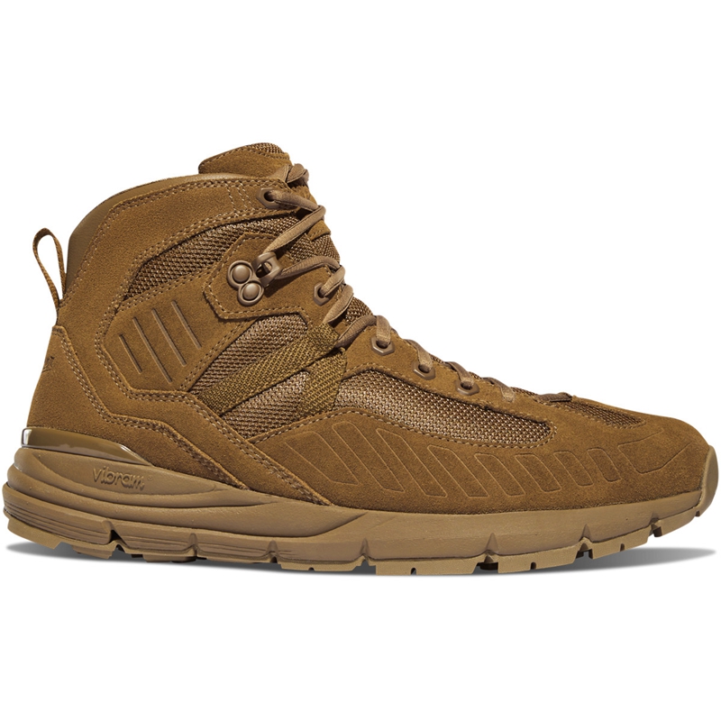 Khaki Men's Danner FullBore Military Boots | KOCUNWY-71