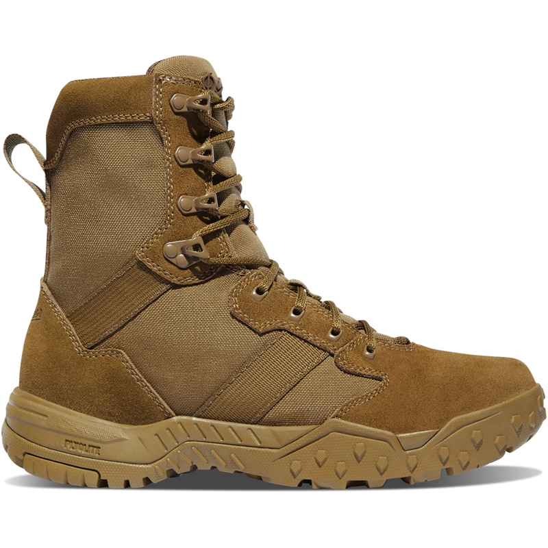 Khaki Men's Danner Scorch Military Military Boots | VTNJHPY-38