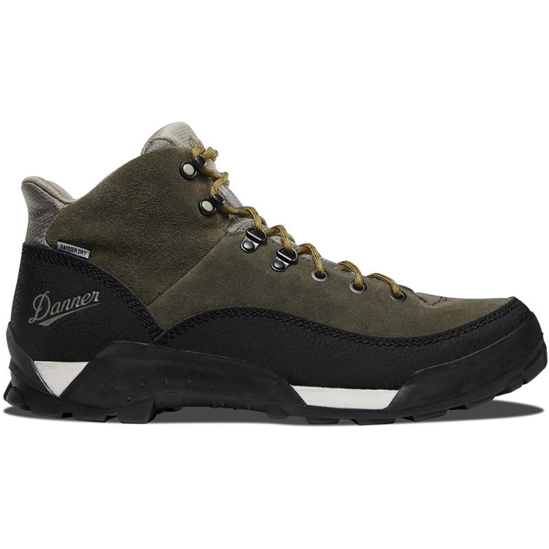 Olive Men's Danner Panorama Hiking Boots | FTKLZSY-08