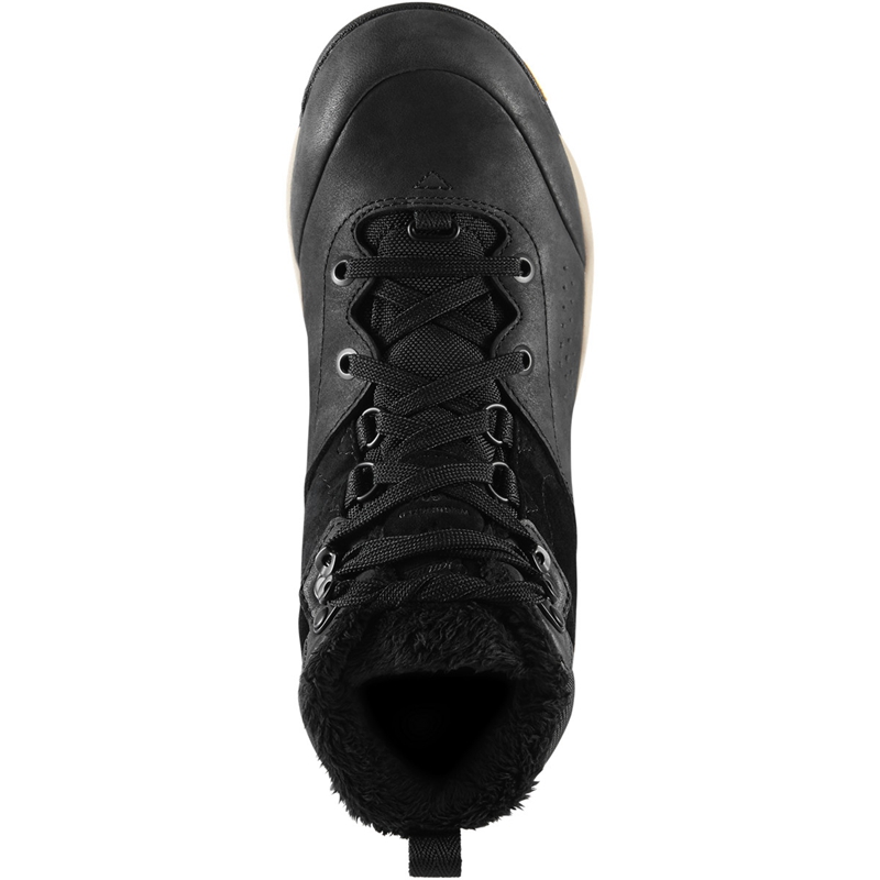 Black / Grey Women's Danner Inquire Mid Insulated Combat Boots | BTQKPMI-95