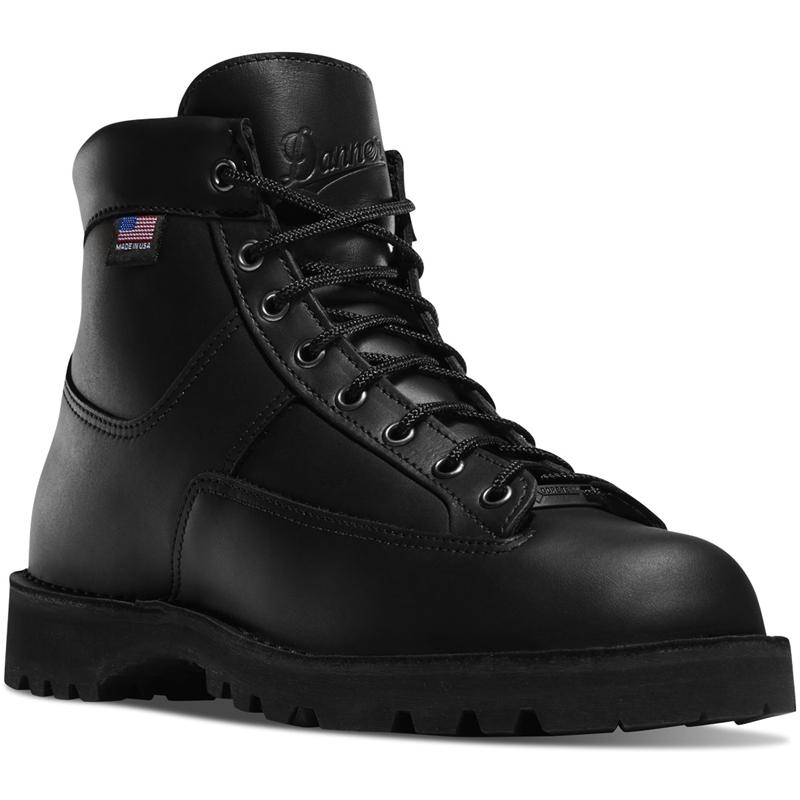 Black Men's Danner Blackhawk II Tactical Boots | PVMYFHD-24