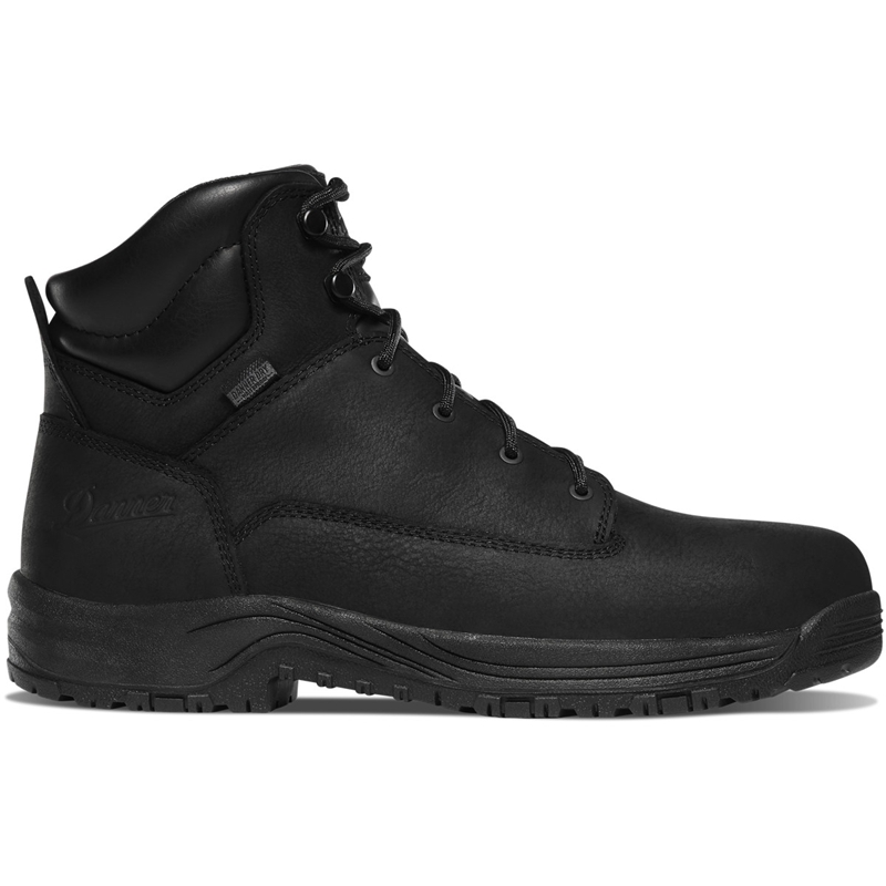 Black Men\'s Danner Caliper Work Boots | MGFJZQX-53