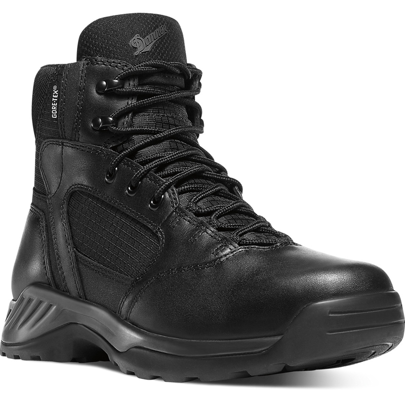 Black Men's Danner Kinetic Tactical Boots | HTXZKWG-25