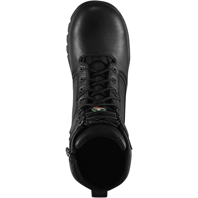 Black Men's Danner Lookout EMS/CSA Tactical Boots | YGWQBXE-95