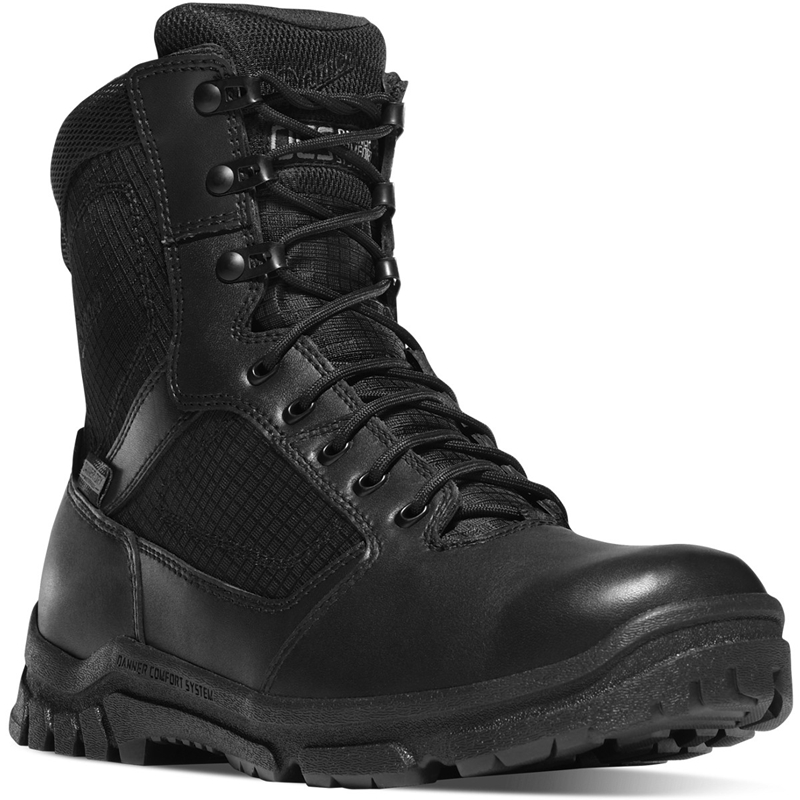 Black Men's Danner Lookout Tactical Boots | LCTBMHY-81