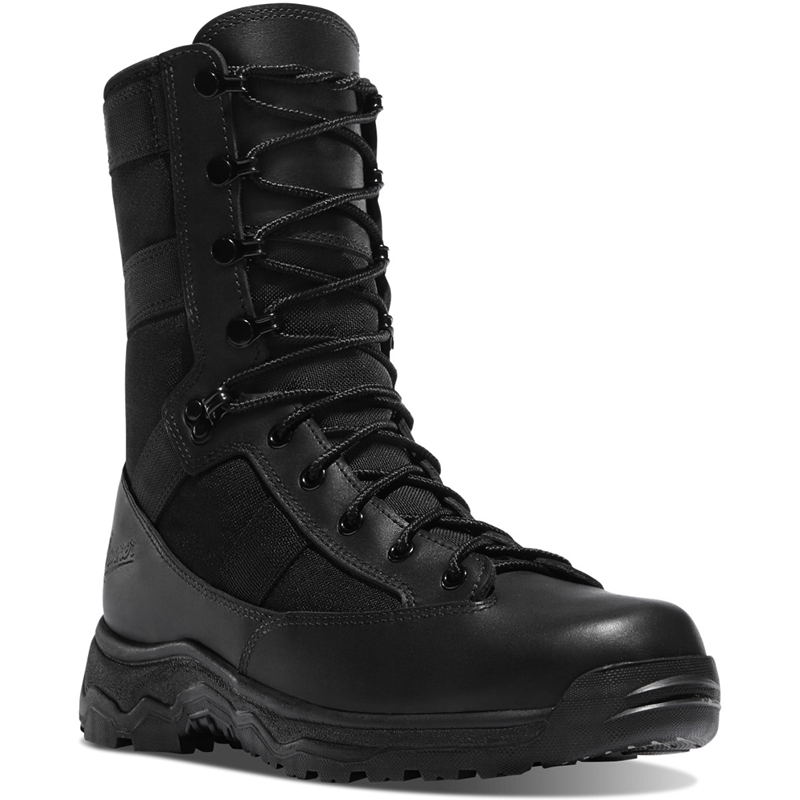 Black Men's Danner Reckoning Tactical Boots | LZARSBN-32