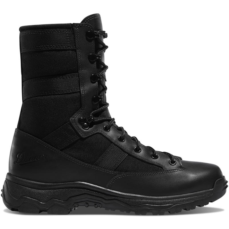 Black Men\'s Danner Reckoning Tactical Boots | LZARSBN-32