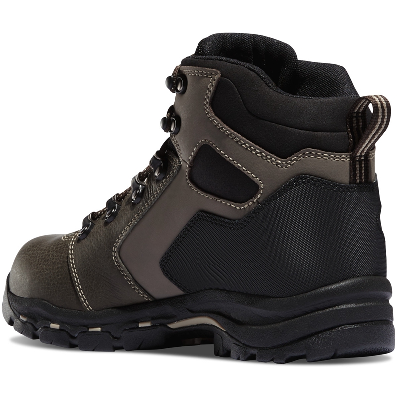 Black Men's Danner Vicious Work Boots | BYAIQCT-10