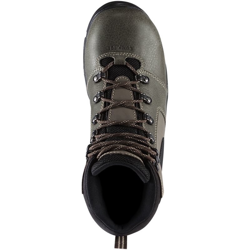 Black Men's Danner Vicious Work Boots | BYAIQCT-10