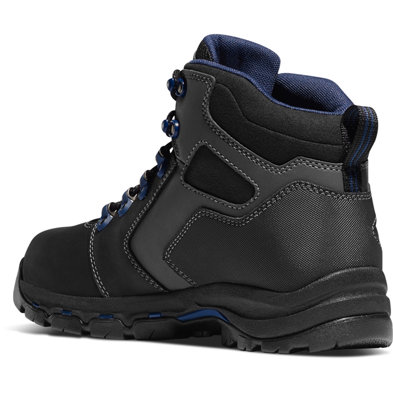 Black Men's Danner Vicious Work Boots | OGZKRDI-64