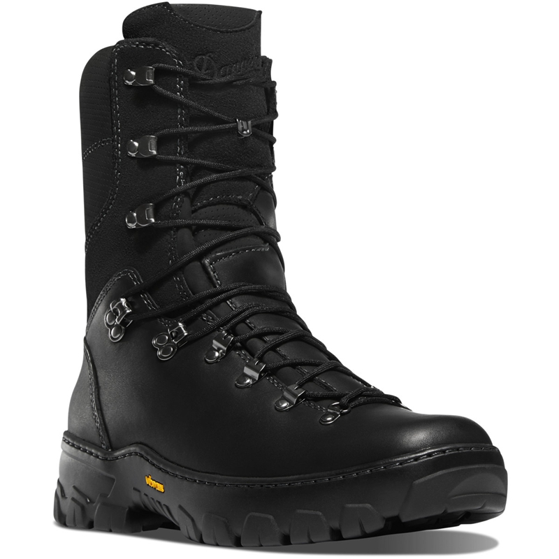 Black Men's Danner Wildland Tactical Firefighter Work Boots | IHOQUXY-53