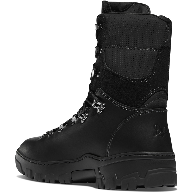 Black Men's Danner Wildland Tactical Firefighter Work Boots | IHOQUXY-53