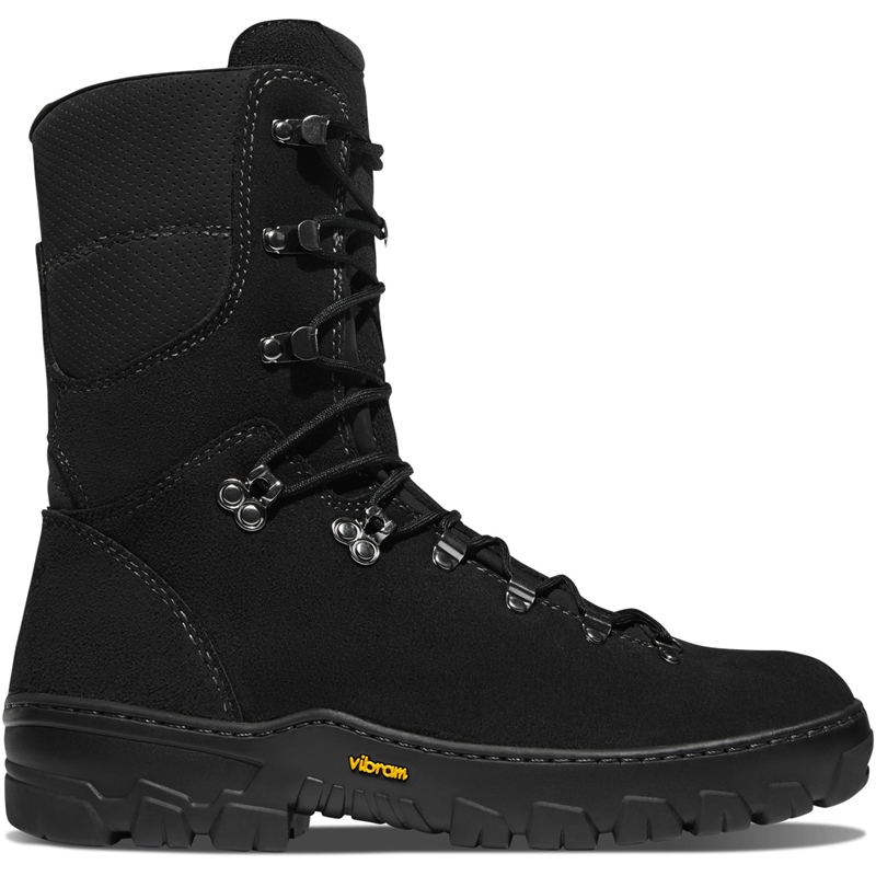 Black Men\'s Danner Wildland Tactical Firefighter Tactical Boots | RQGOLWE-23