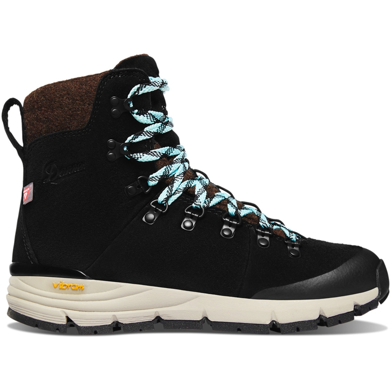 Black Women\'s Danner Arctic 600 Side-Zip Hiking Boots | EMRVFXC-58