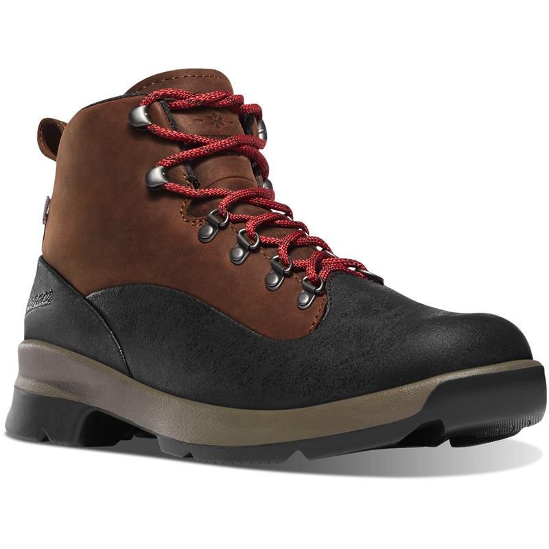 Black Women's Danner Pub Garden Winter Work Boots | IYDAMKE-79