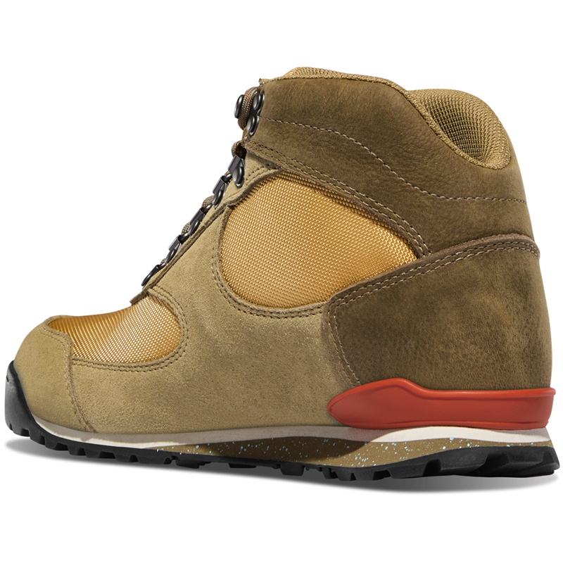 Brown / Brown Women's Danner Jag Dry Weather Work Boots | LJABOYN-96