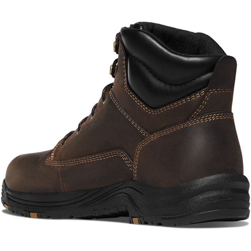 Brown Men's Danner Caliper Work Boots | PEXLDMY-95