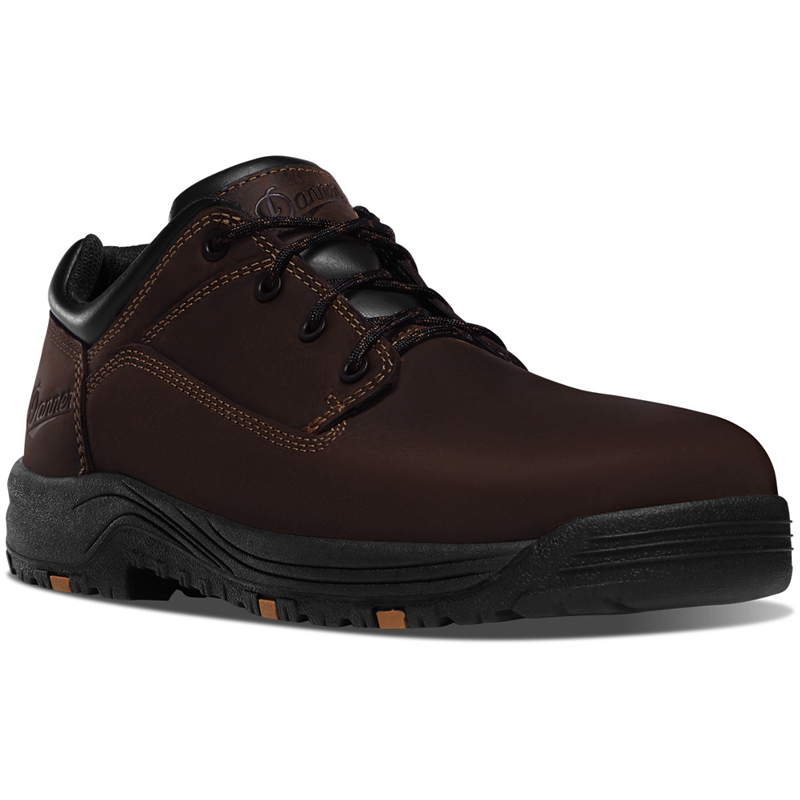 Brown Men's Danner Caliper Work Boots | ZWCPEUF-13