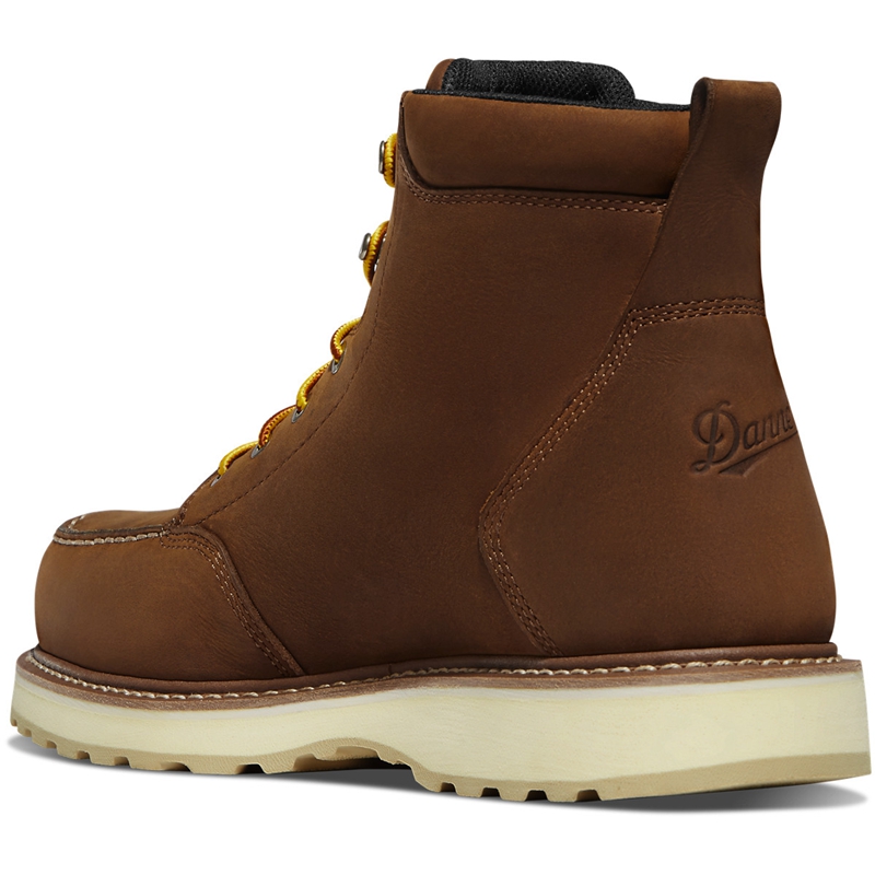 Brown Men's Danner Cedar River Work Boots | LIUFRPG-26