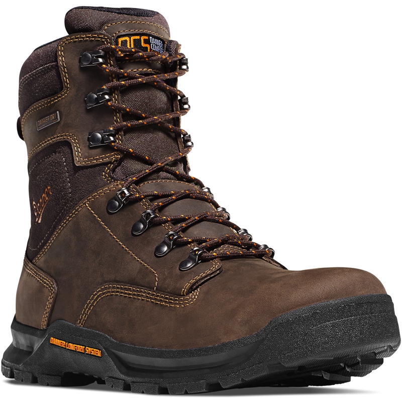 Brown Men's Danner Crafter Work Boots | YNASEHP-40