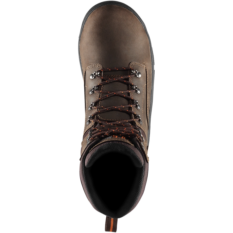 Brown Men's Danner Crafter Work Boots | YNASEHP-40