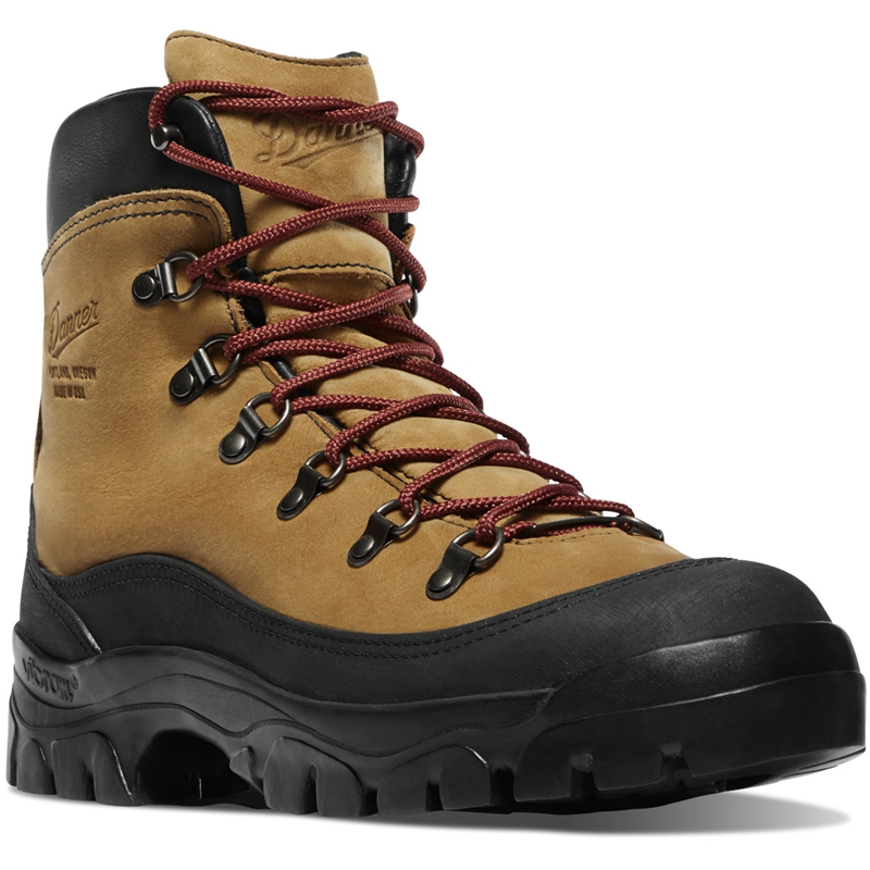 Brown Men's Danner Crater Rim Hiking Boots | MSWOEPB-05