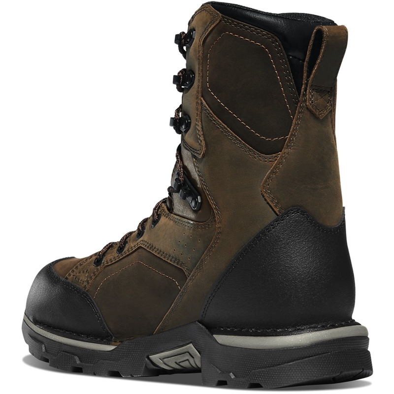 Brown Men's Danner Crucial Work Boots | ESKBJNP-56