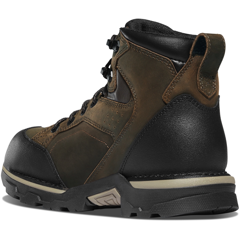 Brown Men's Danner Crucial Work Boots | RTNHEOP-21