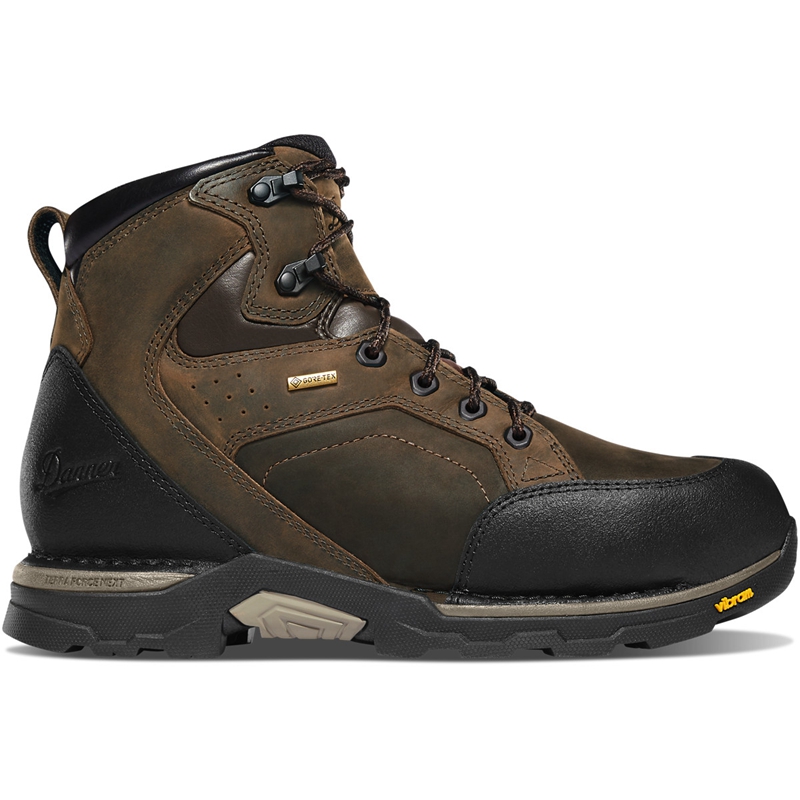 Brown Men\'s Danner Crucial Work Boots | RTNHEOP-21