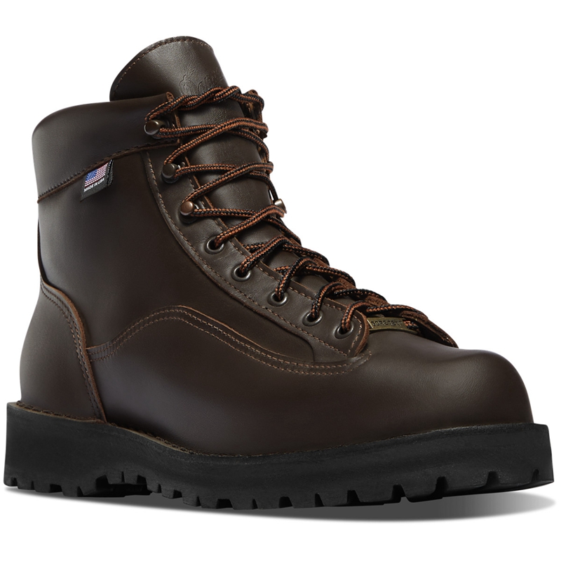 Brown Men's Danner Explorer Hiking Boots | CITAXGN-31