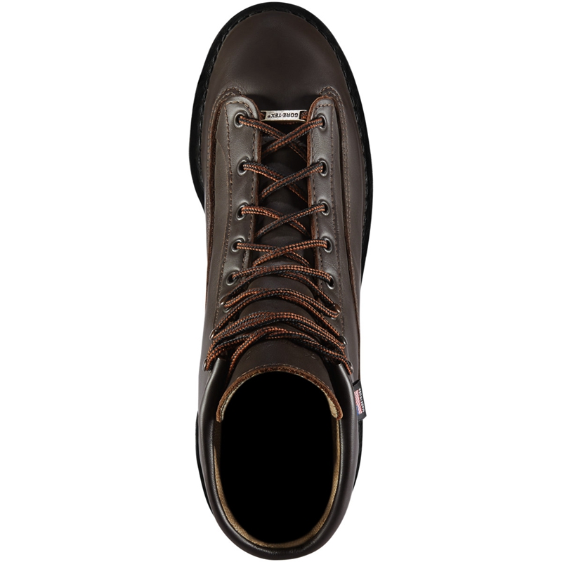 Brown Men's Danner Explorer Hiking Boots | CITAXGN-31