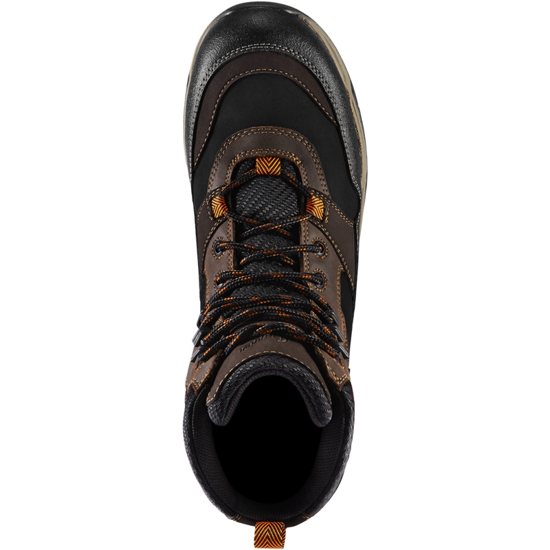 Brown Men's Danner Field Ranger Work Boots | EDFYLWI-09