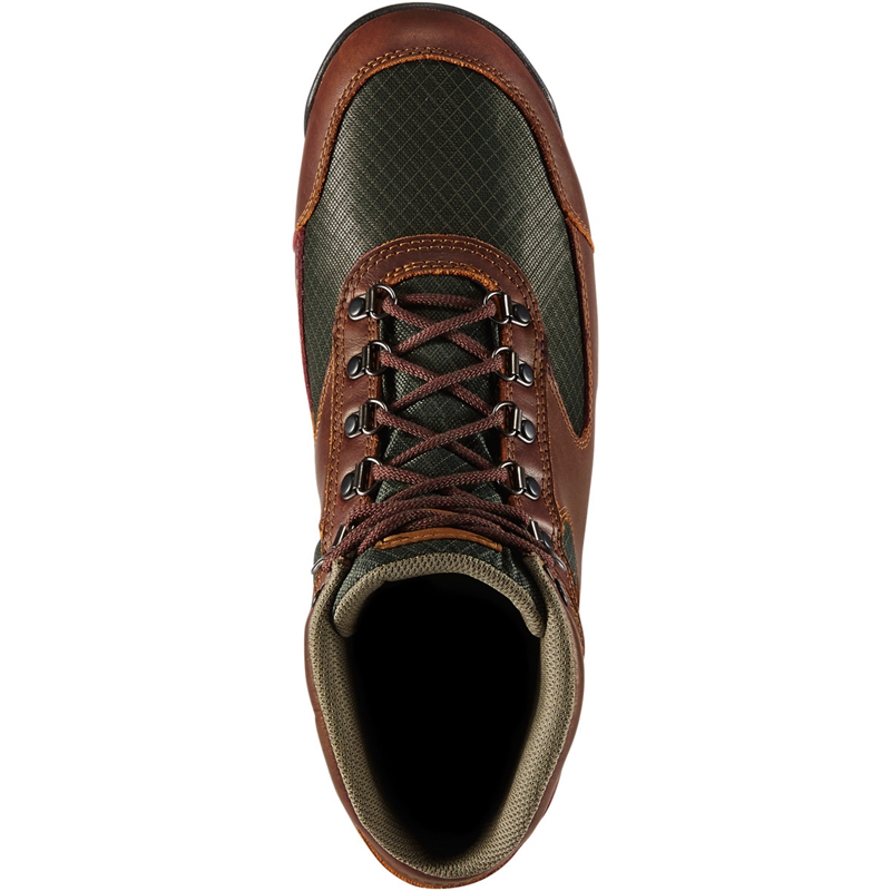 Brown Men's Danner Jag Hiking Boots | QJWGIRK-46