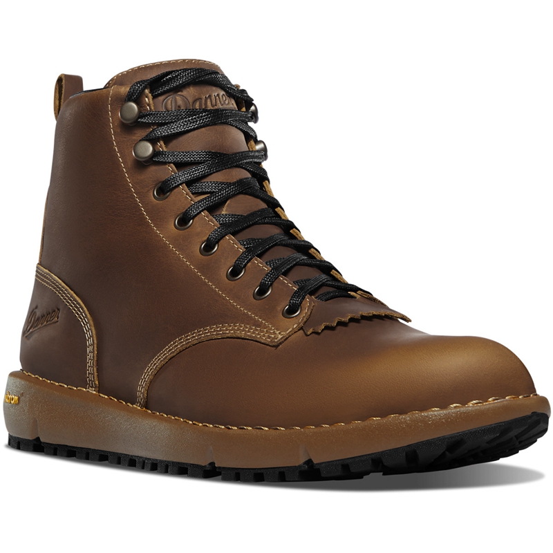 Brown Men's Danner Logger 917 Hiking Boots | CANUIGK-91