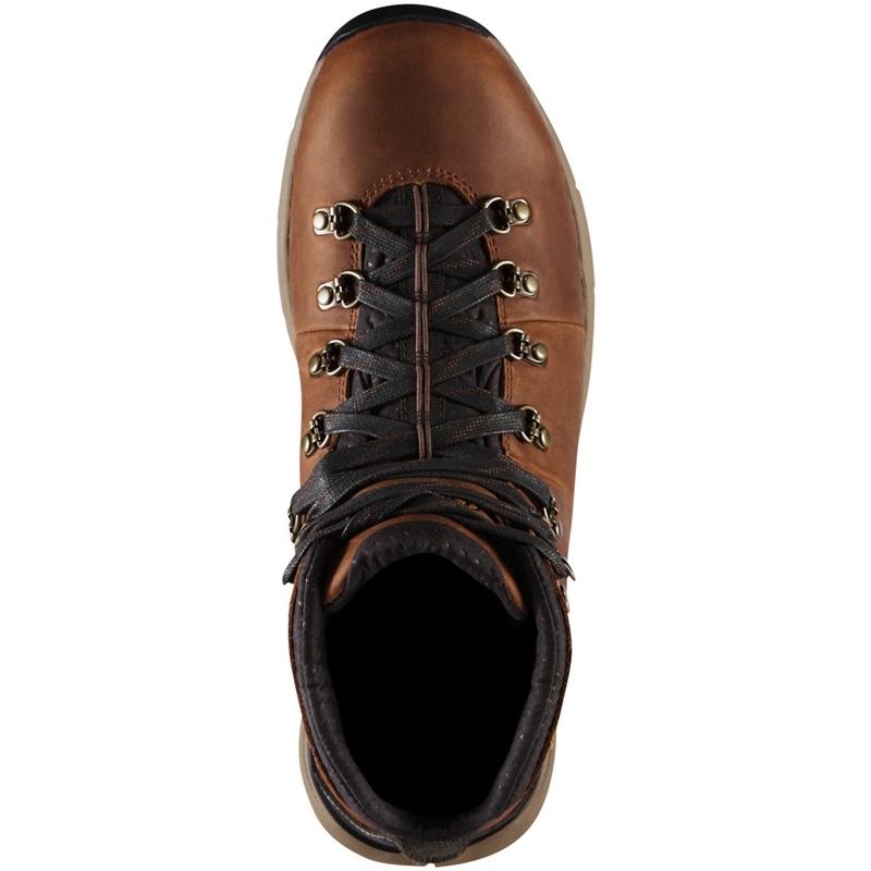 Brown Men's Danner Mountain 600 Hiking Boots | QYAXLPU-31